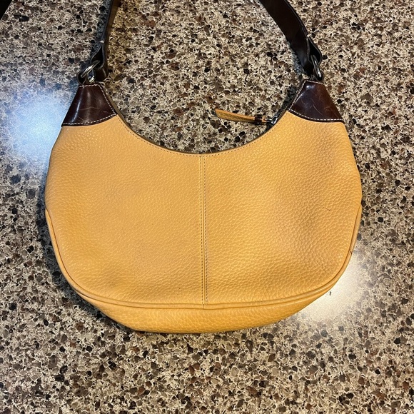 Dooney and Bourke Leather Hobo Shoulder Bag - Picture 4 of 12